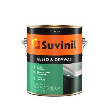 Imagem de Tinta gesso e drywall 3,6l suvinil 