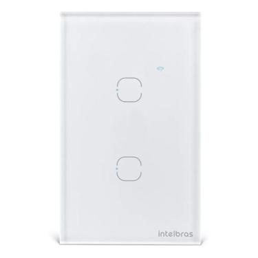 Imagem de Interruptor Smart Intelbras Wi-fi Touch 2 Mis 1002 Br