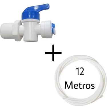 Imagem de Adaptador Conexão Filtro Purificador de Água com Mangueira 12 Metros -