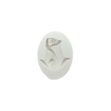 Imagem de Molde de Silicone Cód. 321 - Rosa Grande - 1 unidade - Mazulli - Rizzo