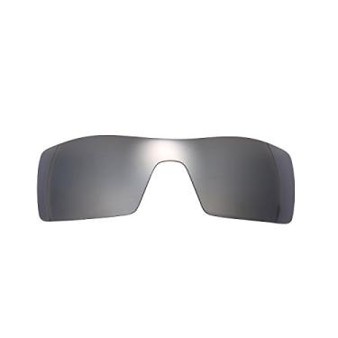 Imagem de NicelyFit Lentes de reposição polarizadas para óculos de sol Oakley Oil Rig Armação de Vidro (Espelho de Titânio), Espelho de titânio, Oil Rig