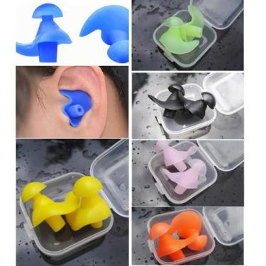 Imagem de Tampão Protetor De Ouvido Natação - NAISU, Branco