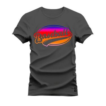 Imagem de Camiseta Estampada Premium Algodão Base Ball Colors - Nexstar, P, Graf