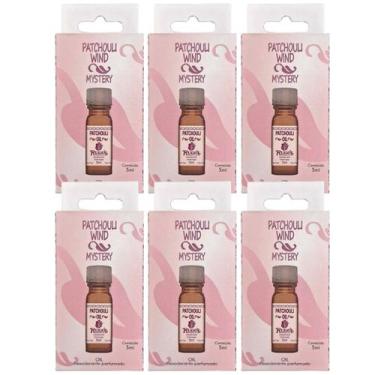 Imagem de Kit 6 Perfumado Wind Mystery Patchouli 5Ml - Rugól