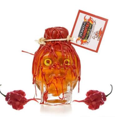 Imagem de Molho De Pimenta Carolina Reaper Caveira + Ardida Do Mundo - VICIADO E