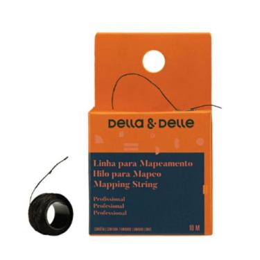 Imagem de Linha Pigmentada para Marcação 10m - Della e Delle Preta - Della & Del