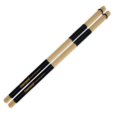 Imagem de Par de baquetas liverpool double rods medium rd162