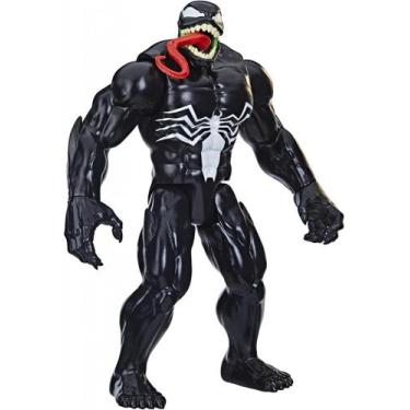Imagem de Venom Boneco Deluxe Titan Hero Series - Hasbro F4984, Preto e Branco