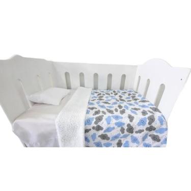 Imagem de Coberdrom Para Bebê Edredom Com Sherpa Para Berço Várias Estampas- Lal