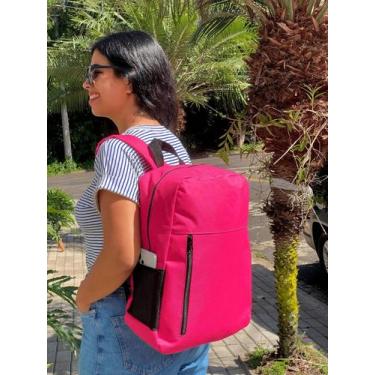 Imagem de Mochila Nylon Bolso Vertical LISA Estampada Personalizada Resistente G