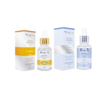 Imagem de Kit serum vitamina c + serum clarear max love