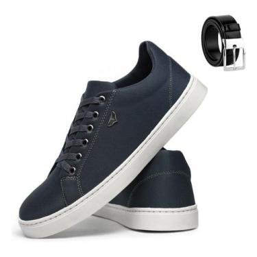 Imagem de Kit Sapatenis Masculino Tênis Confort + Cinto Social Promoçã - Bota Ma