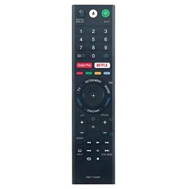 Imagem de RMF-TX300P substitui o controle remoto por voz com microfone adequado para Sony Smart Android TV KD-43X8000E KD-43X7500E