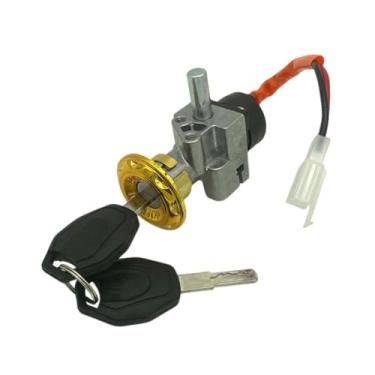 Imagem de rockible Trava de segurança para caixa de bateria Trava de bateria de motocicleta Trava de ignição Interruptor de partida liga/desliga Trava de cilindro de, 24mm a 30mm