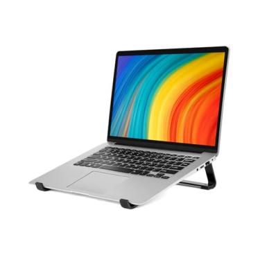 Imagem de Thibault Suporte de laptop para mesa – Suporte ergonômico de alumínio para laptop, suporte de resfriamento para laptop, compatível com MacBook Air Pro/Dell/HP/Lenovo/Alienware e laptops de 13 a 17