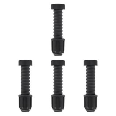 Imagem de IEUDNS 4x nivelamento pernas pés niveladores perna cinta niveladores atualizados acessórios ao ar livre ajustável para acampamento ao ar livre churrasco chef