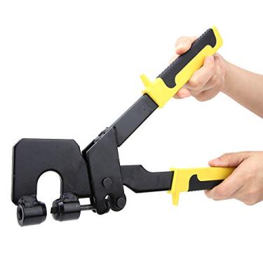 Imagem de Hardware de Fixação de Drywall Fixador de Drywall, Alicate de Perfuração de Crimpador de Placa de Quilha Wo 0,39In Forceps Crimper Alicate de Quilha de Aço Leve para Liga para