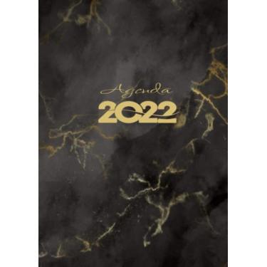 Imagem de Agenda 2022: Planificador anual dia por pagina A4 español 365 dias-con Horas 07:00 a 20:00 |12 meses enero a diciembre 2022, Planificadora diaria y mensual, Organizador Calendario 2022