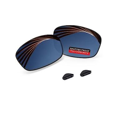 Imagem de iLikeo Lentes de reposição polarizadas de policarbonato PRO+ para óculos de sol Oakley Fives Squared OO9238 - Irídio preto