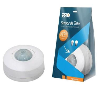 Imagem de Sensor de Presença para Iluminação de Sobrepor no Teto 360 Pro Eletron