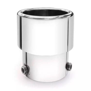 Imagem de Ponteira Esportiva Para Escapamento em Aço Inox