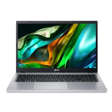 Imagem de Notebook Acer Aspire 3 15.6” Intel Core i3 N305 8GB DDR5 256GB SSD Debian - Prata