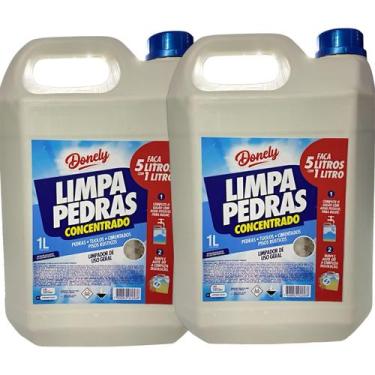 Imagem de 2 Limpador Pisos Pedras Remove Encardido Top Rende 5 Litros - Decore F