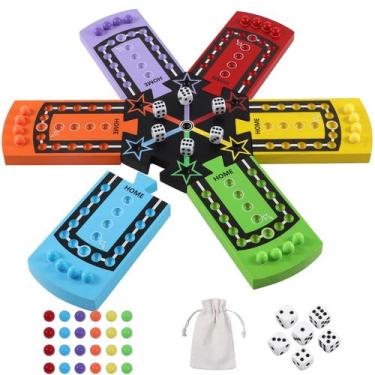 Imagem de Jogo de Tabuleiro Medikaison Wahoo Splicing Original para 6 jogadores