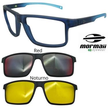 Imagem de Oculos Mormaii 6127 Swap 5 KC6 Com 2 Clipons RED e Noturno, Red, Notur