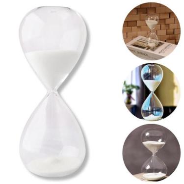 Imagem de Ampulheta Timer Tempo Medidor 5 Minutos Relógio De Areia Brilhosa Cron