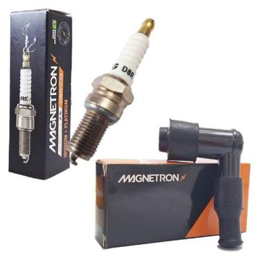 Imagem de Kit Vela de Ignição Iridium e Cachimbo Lander 250 / Fazer 250 / Tenere