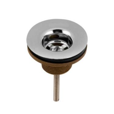 Imagem de Válvula Para Lavatório 7/8 Universal Com Tampa De Plástico Cromado Cel