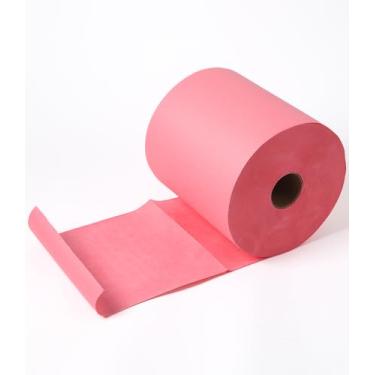 Imagem de Toalhas de oficina multitarefas de limpeza elétrica panos de oficina resistentes pano de limpeza reutilizável - 475 folhas - vermelho - rolo jumbo