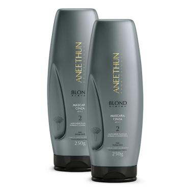 Imagem de Aneethun Blond System Kit 2 Máscara Cinza 250g