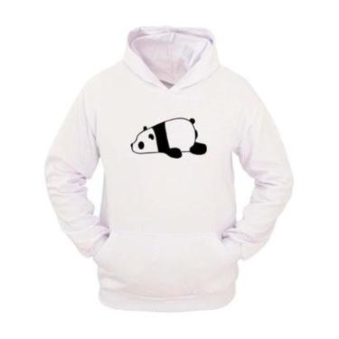 Imagem de Moletom Masculino Canguru Estampa Panda com Capuz Conforto-Masculino