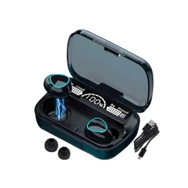 Imagem de Fone de ouvido sem fio M10 Bluetooth 5.1, fone de ouvido intra-auricular à prova d'água IPX7, com redução de ruído, adequado para esportes, jogos, viagens