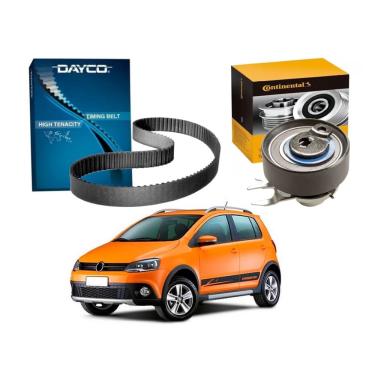 Imagem de Kit correia dentada tensor original volkswagen crossfox 1.6 8V 2010 A 2014