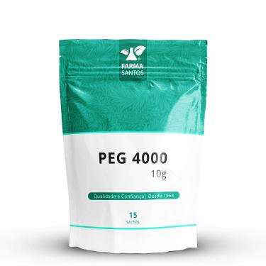 Imagem de Peg 4000 (Polietilenoglicol) 10g - 15 Sachês