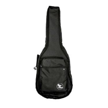 Imagem de Capa P/ Violão Folk Extra Bolso Cargo - Nylon 600 - Preto Bkr 1 [F108]