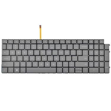 Imagem de QRFAX Teclado de laptop de substituição com retroiluminação para Dell Inspiron 15 3510 3511 3515 5510 5515 5518, inspiron 16 7610, Latitude 3520, Vostro 15 3510 3515 3520 3525 7510 com layout dos EUA