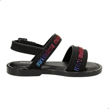 Imagem de Sandália Mini Melissa Mar Sandal M Lover bb Preto