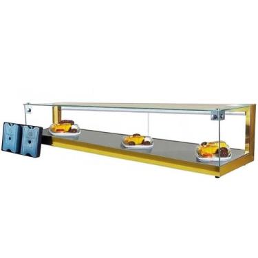 Imagem de B-VF150 - Vitrine fria Beta 1.50mt Dourada com 32 Gelo-X - Bivolt - Om