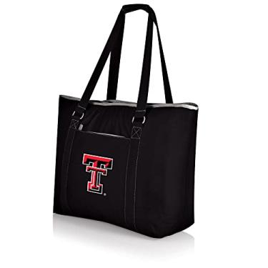 Imagem de Bolsa térmica NCAA Texas Tech Red Raiders Tahoe extragrande com isolamento térmico, preta