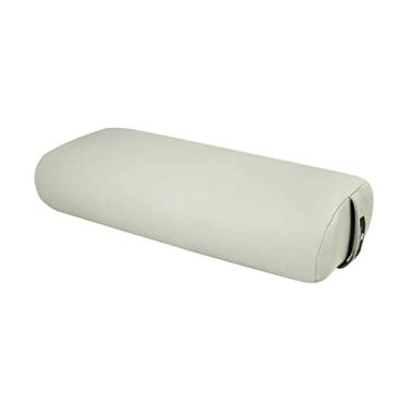 Imagem de Hugger Mugger Ez Clean Standard Yoga Bolster - Sage - Firme, De Suporte, Feito À Mão, Durável, Vinil Ecológico Pode Ser Limpo E Higienizado