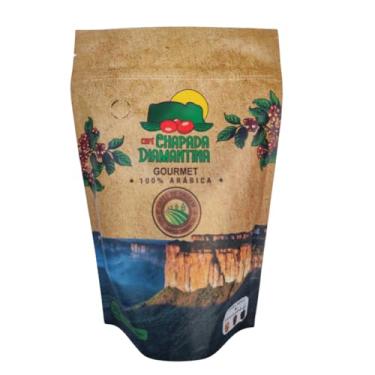 Imagem de Café Chapada Diamantina Gourmet, 100% Arábica, Torrado e Moído, 250g, com Válvula Aromática