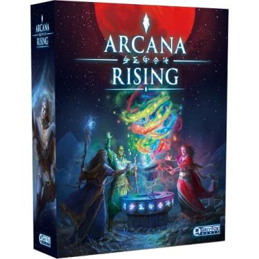 Imagem de Grey Fox Games Arcana Rising Board Game | Wizardry themed Card Game | 1-6 Players | 20-60 Minutes
