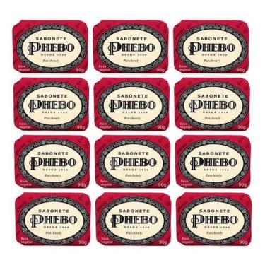 Imagem de Kit Sabonete Phebo Patchouly 90G Glicerina Vegetal