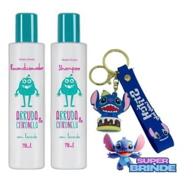 Imagem de Kit 1 Shampoo + 1 Recondicionador Contra Piolhos Arruda e Citronela Ab