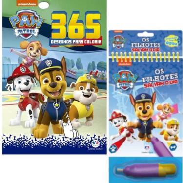 Imagem de Livro  Patrulha Canina - 365 Desenhos Para Colorir + Patrulha Canina -