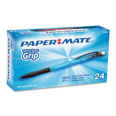 Imagem de Paper Mate Lapiseiras Write Bros. Grip 0,5 mm, 24 lápis sortidos (61385)